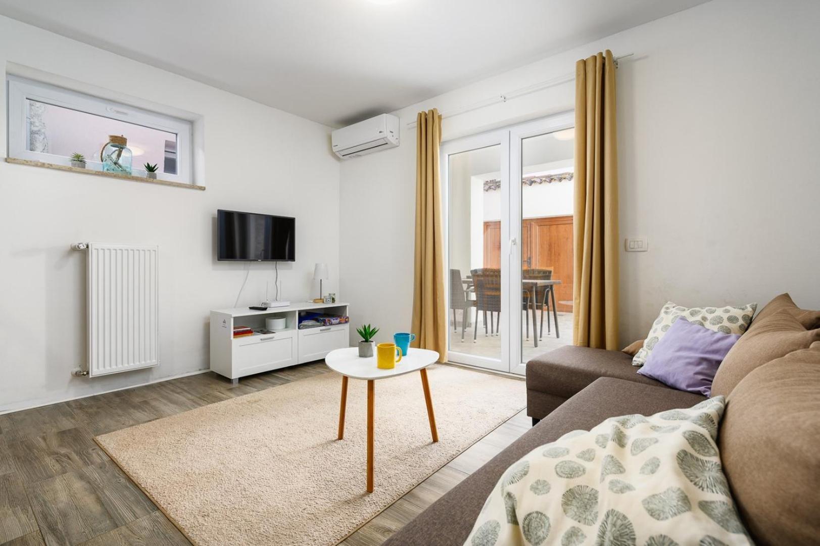 Apartment Center House With